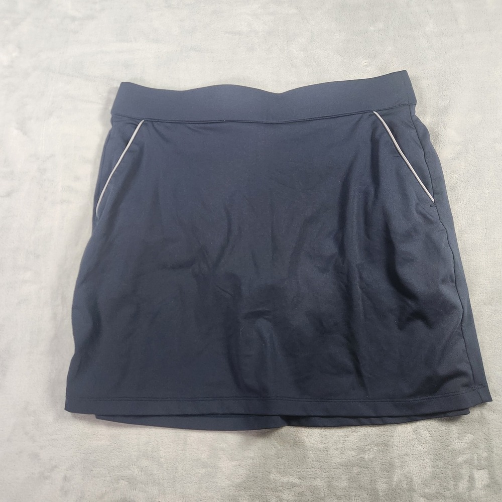 DUNNING GOLF SKORT Womens, SIZE: M Navy Built in shorts